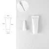 White Tube+Screw cap+Pointed mouth cover