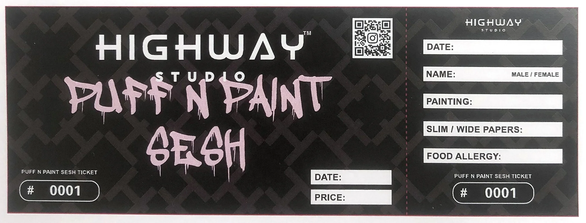 Printed Paper Ticket Voucher Custom Raffle Books Printing Personalized Two Sides Printing Z-folds Tickets