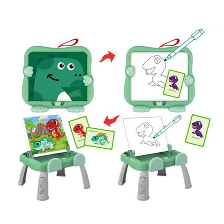 Hot Selling 2 in 1 Transport Puzzle Board Early Education Machine Drawing Board Toy