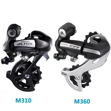 SHIMANO ALTUS/ACERA RD M310/M360 7/8 Speed 3x7s 3x8s Mountain Bicycle Riding Cycling MTB Bike Rear Derailleur Accessory Parts