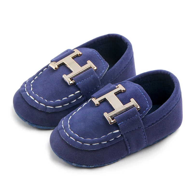 New Arrival Anti-slip Handmade Baby Loafers Infant Toddler Boys Girls Prewalker Moccasin Crib Shoes supplier