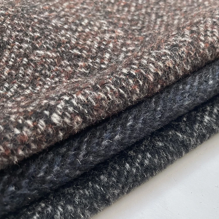 Заводская поставка, оптовая продажа, шерстяная ткань, жаккардовая шерстяная ткань в елочку