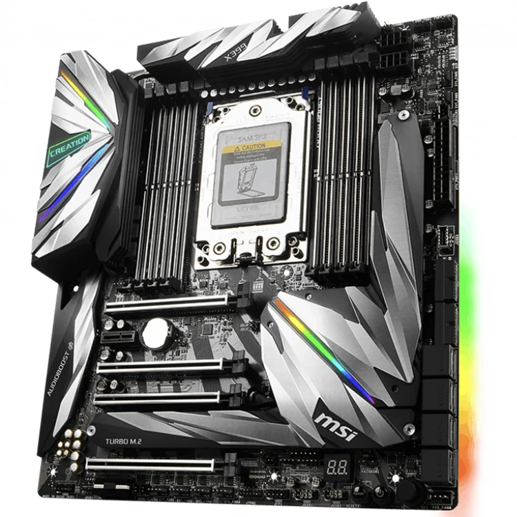 MSI MEG X399 CREATION - DDR4 128GB, AMD Threadripper Support