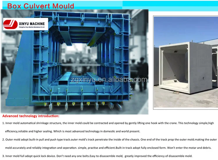 High Pressure Precast Concrete Box Culvert Making Machine Buy Precast