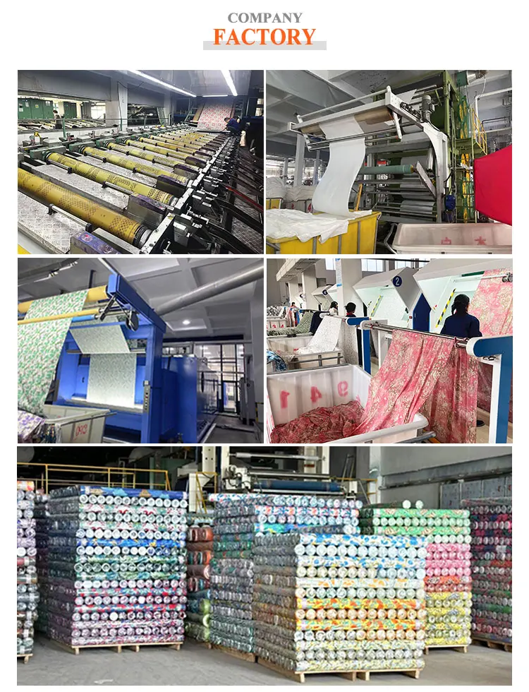 45s Custom Floral Woven Rayon Challis Fabric Kain Digital Printed Spun 100% Viscose