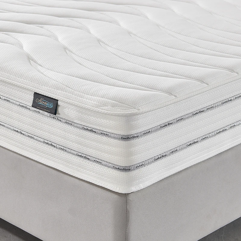 Korean Sleep King Size Foam Roll Up Pocket Spring Bed Mattresses