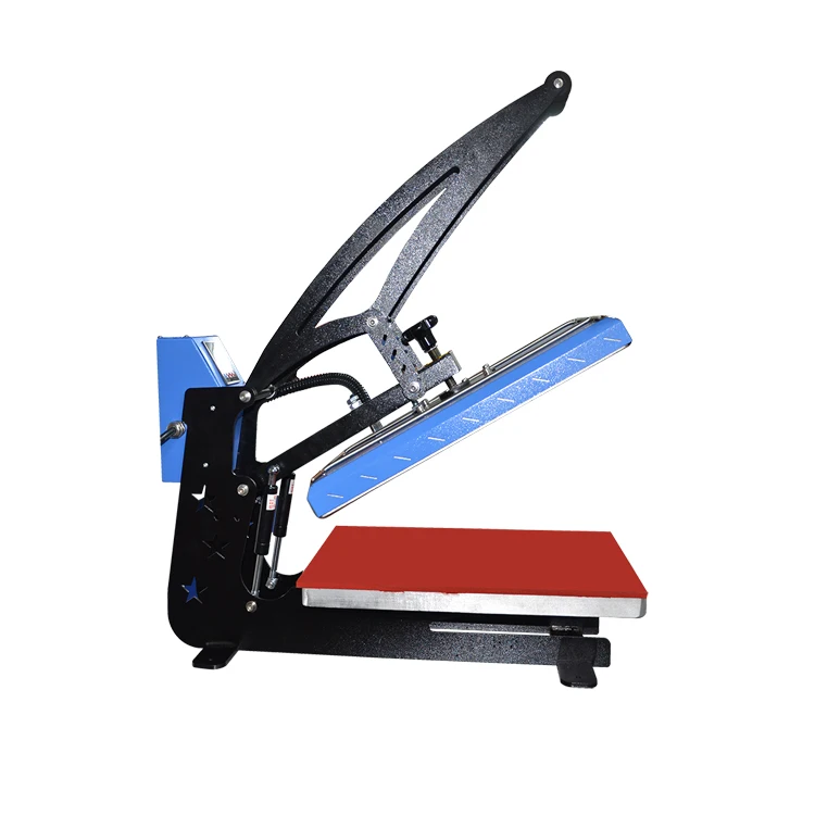 Factory Direct High Pressure Heat Transfer Heat Press Machine 38*38CM DIY T-shirt Clothing Printing New Flatbed Printer Garments factory