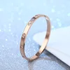 Rose gold women's full diamond