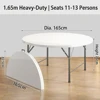 1.65m folded white reinforced version