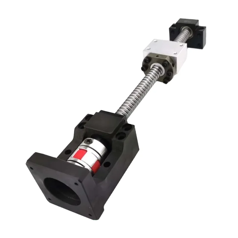 Ball Screw Nut Linear Guide Rail Steel Bearing Stepper Servo Motor Integrated Base Fixed Optical Axis Module Full Set