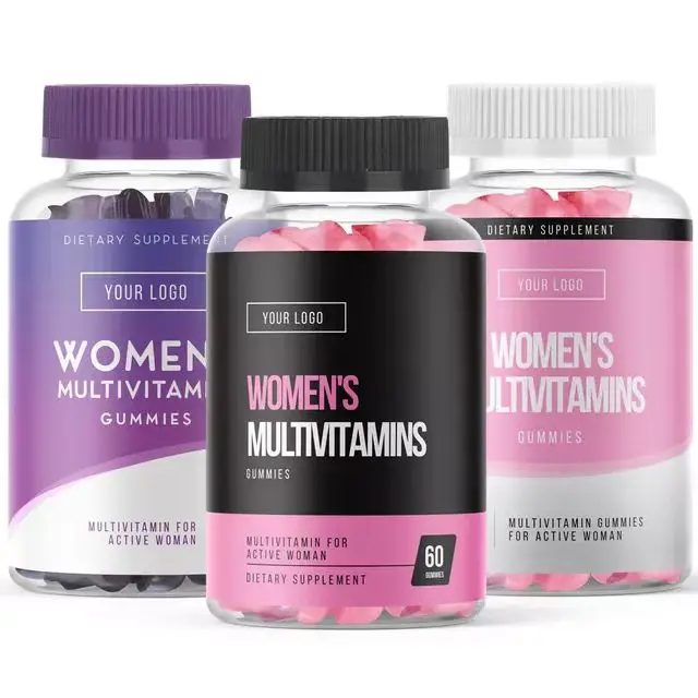 Private Label Best Multivitamin Gummies Candy for Men and Women with Vitamin C Zinc for immune boost biotin hair gummy