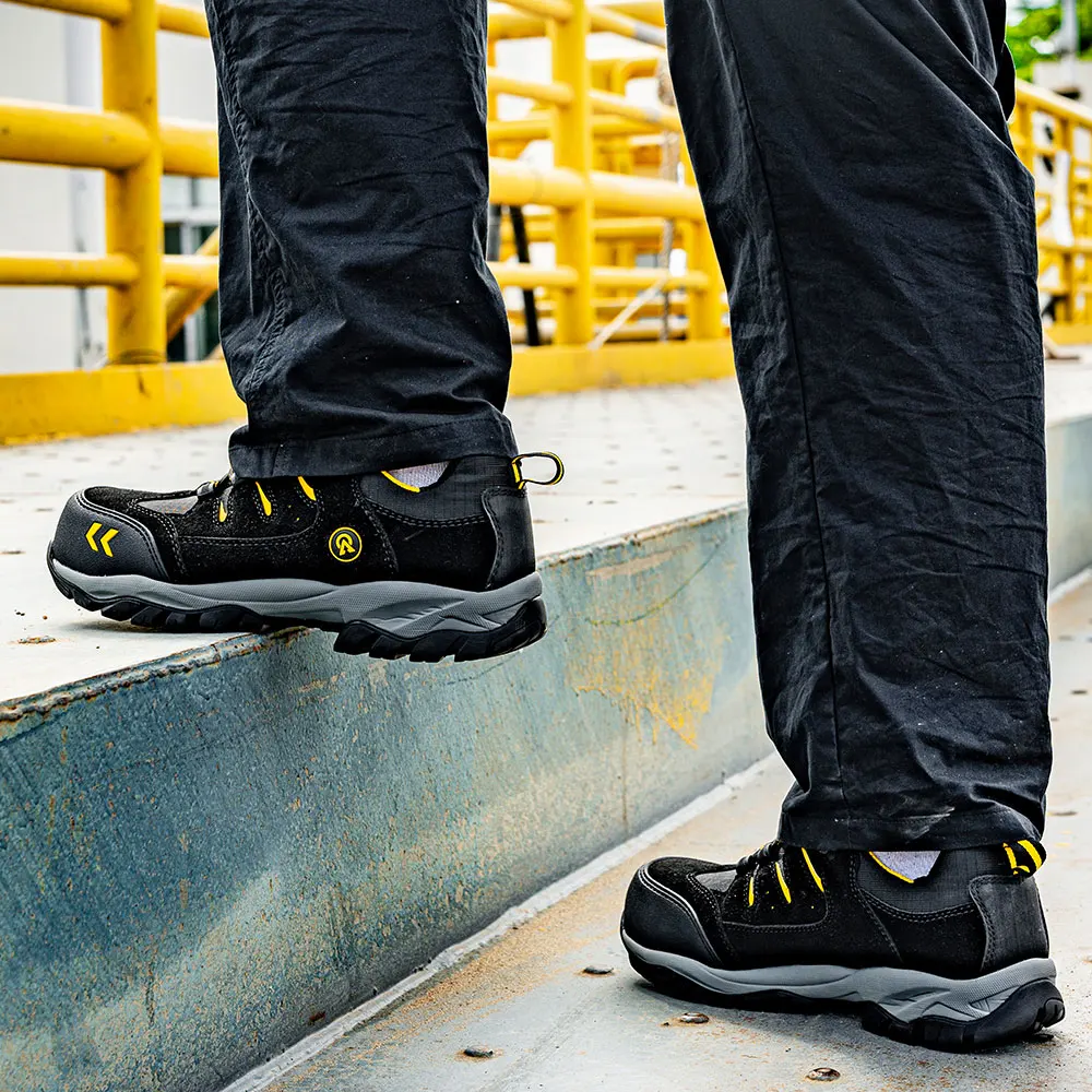 Safety Trainers Skate Style Work Shoes Grafters Skater Style