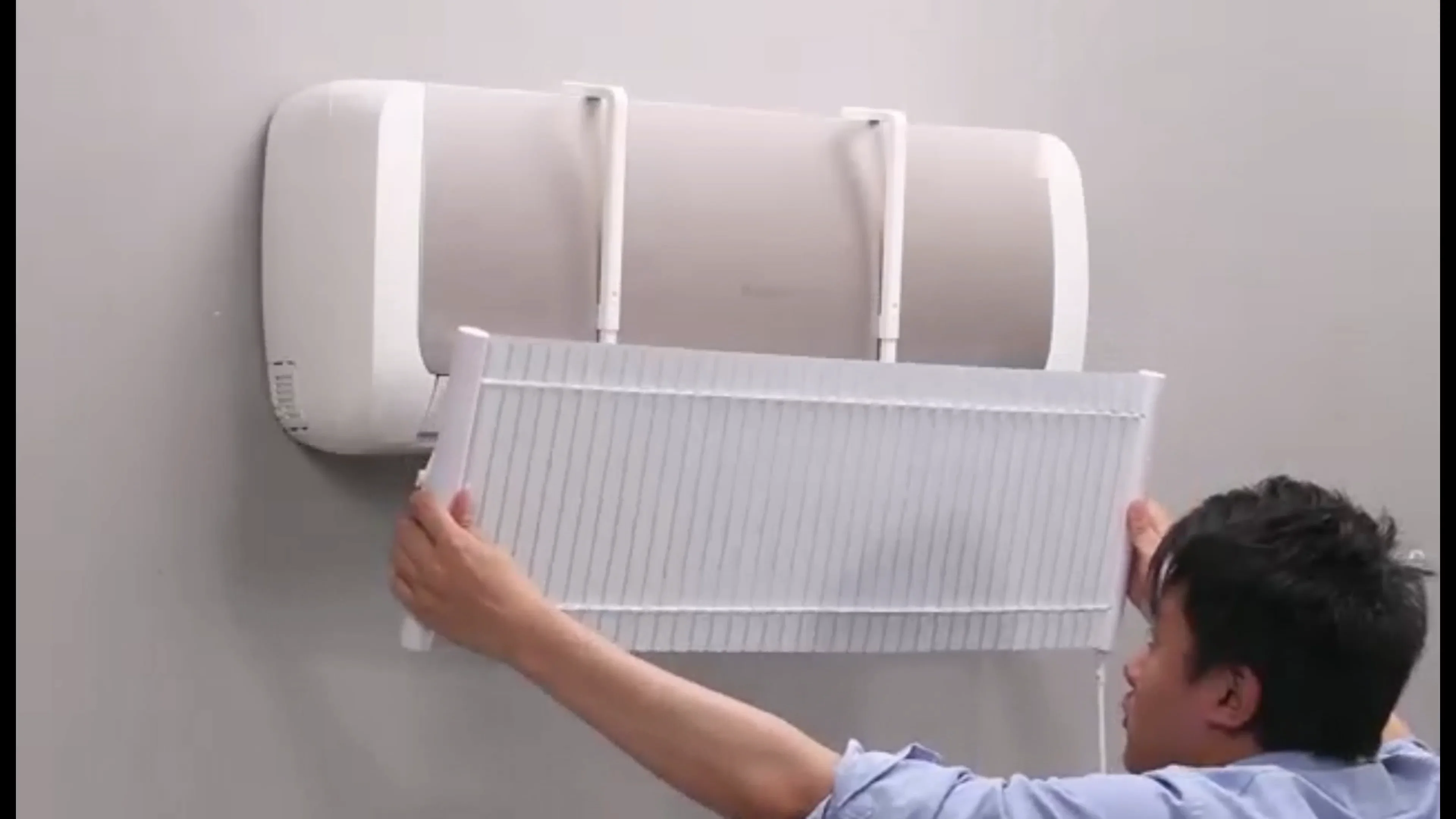 2024 Exclusive Patent Foldable Aluminum Louvers Air Conditioner