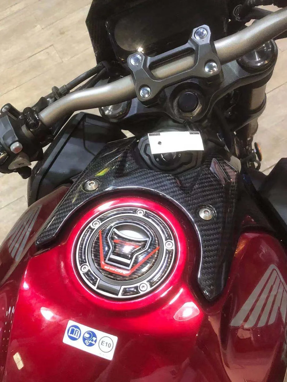 REALZION гонки оптовая продажа обтекатель мотоцикла углеродный топливный бак Крышка корпуса комплект оболочки для Honda CB650R 2019-2020