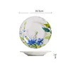 Assiette verte 6 po