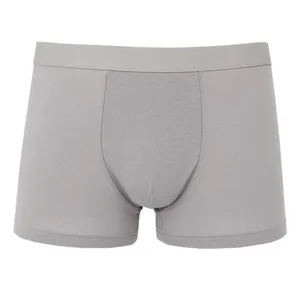 Wholesale High Quality Custom Mens Boxer Shorts Solid Breathable Luxury Mens Old Fashion Underwear