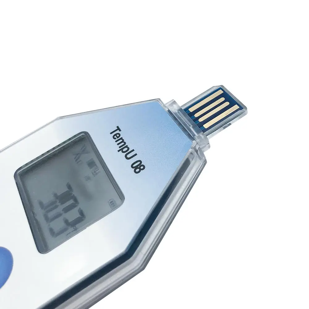 Universal Monitoring Device PDF Thermometer High Accuracy Temp Record USB Temperature Data Logger