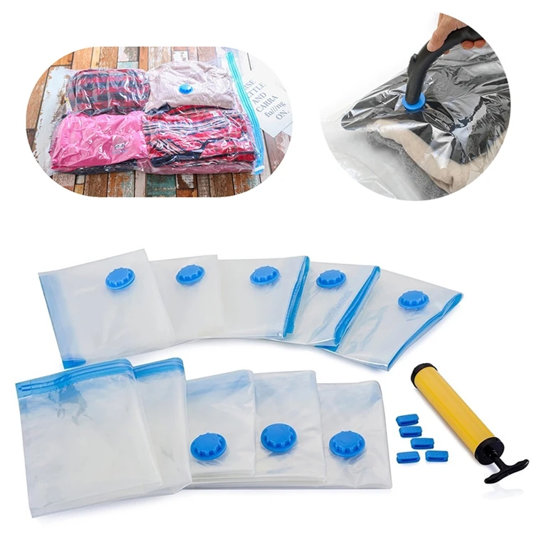 clothing vacuum compression bag with space