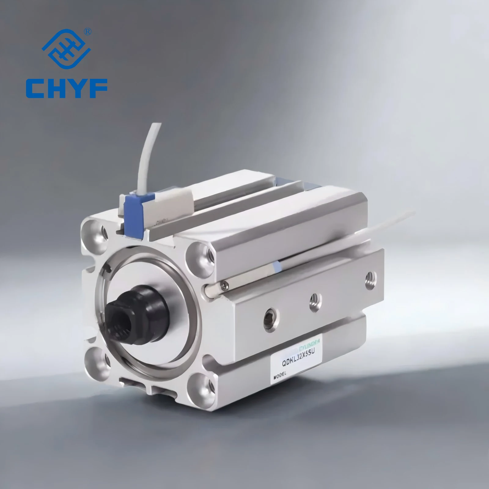 product airtac qdk series pneumatic double acting horizontal rotary clamp cylinder qdkl20x5s qdkl20x5su qdkl40x5s-5
