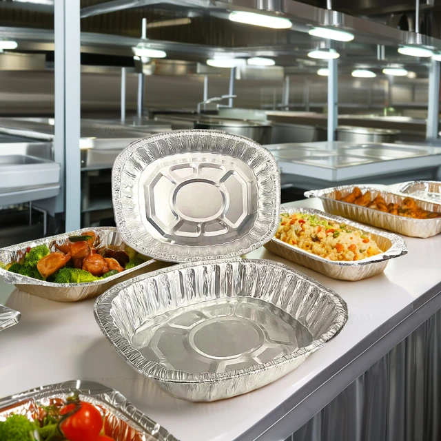 Extra Heavy Duty Disposable Foil Pans For Baking  Roasting & Chafing turkey pan ,Steam Table Tray, Food Prepping Oven Pan