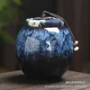 Théière bleue grand format, cuve Alpine.