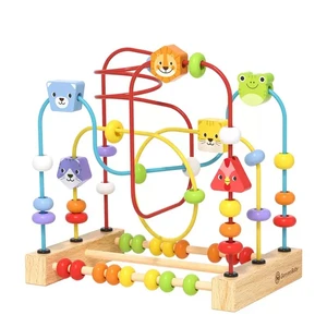 Infant and Toddler Bead Threading and Stringing Early Education and Intelligence Building Blocks