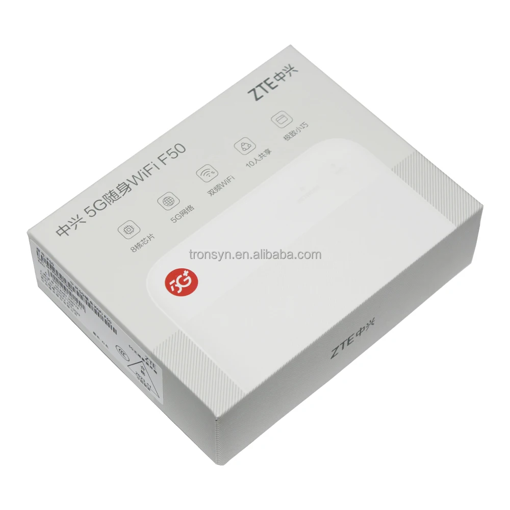 ZTE F50 MU300 - 1.6gbps 5G Pocket Wifi Router with SIM Card Slot