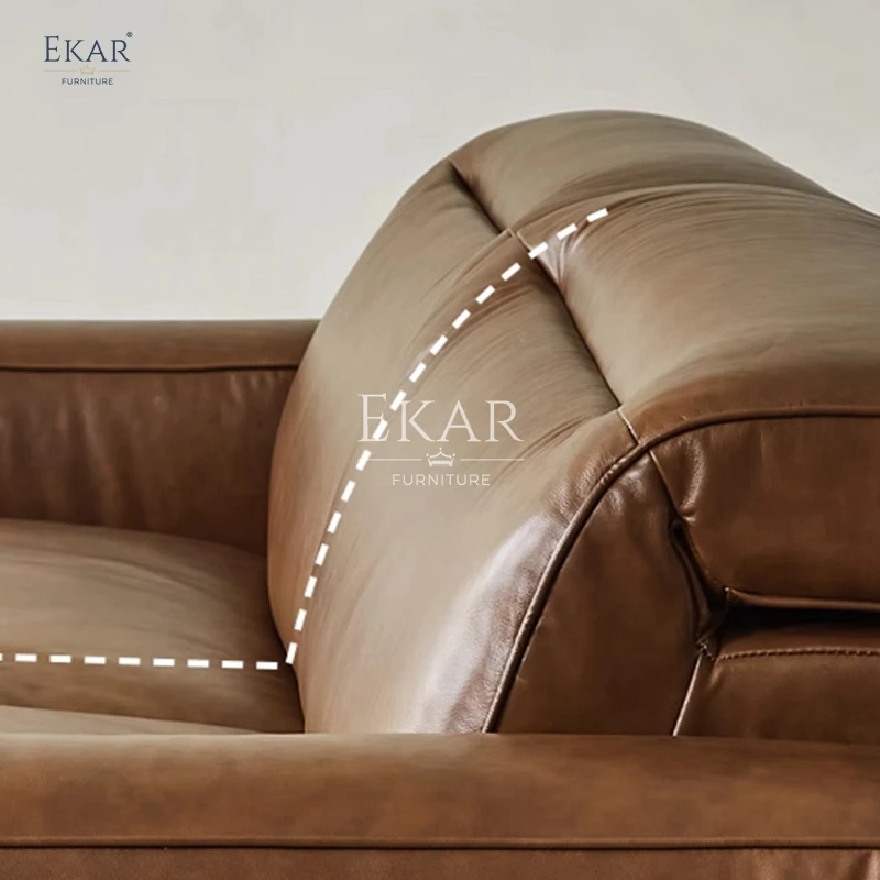 product new design ekar modern living room furniture sofa with stainless steel legs and nappa leather-63