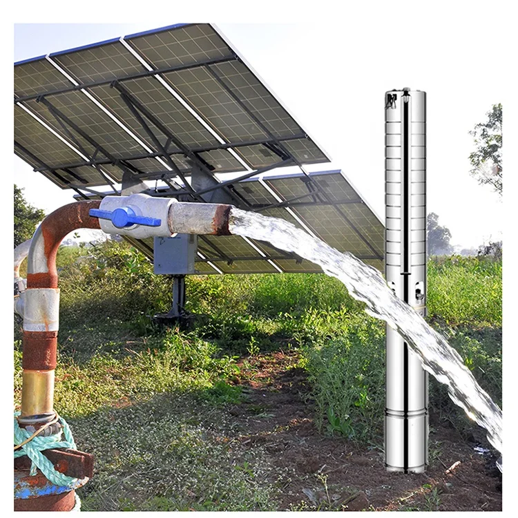 Погружной насос постоянного тока для бурения, солнечный бустер для орошения, водяной насос для глубоких скважин