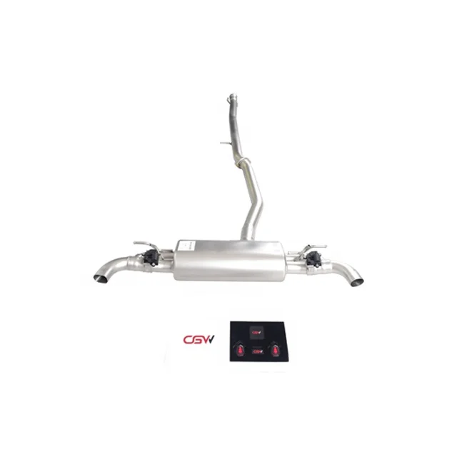 Auto Parts High Performance Muffler Exhaust  System Catback for Benz AMG GLA45 2.0T W177 2018-2022