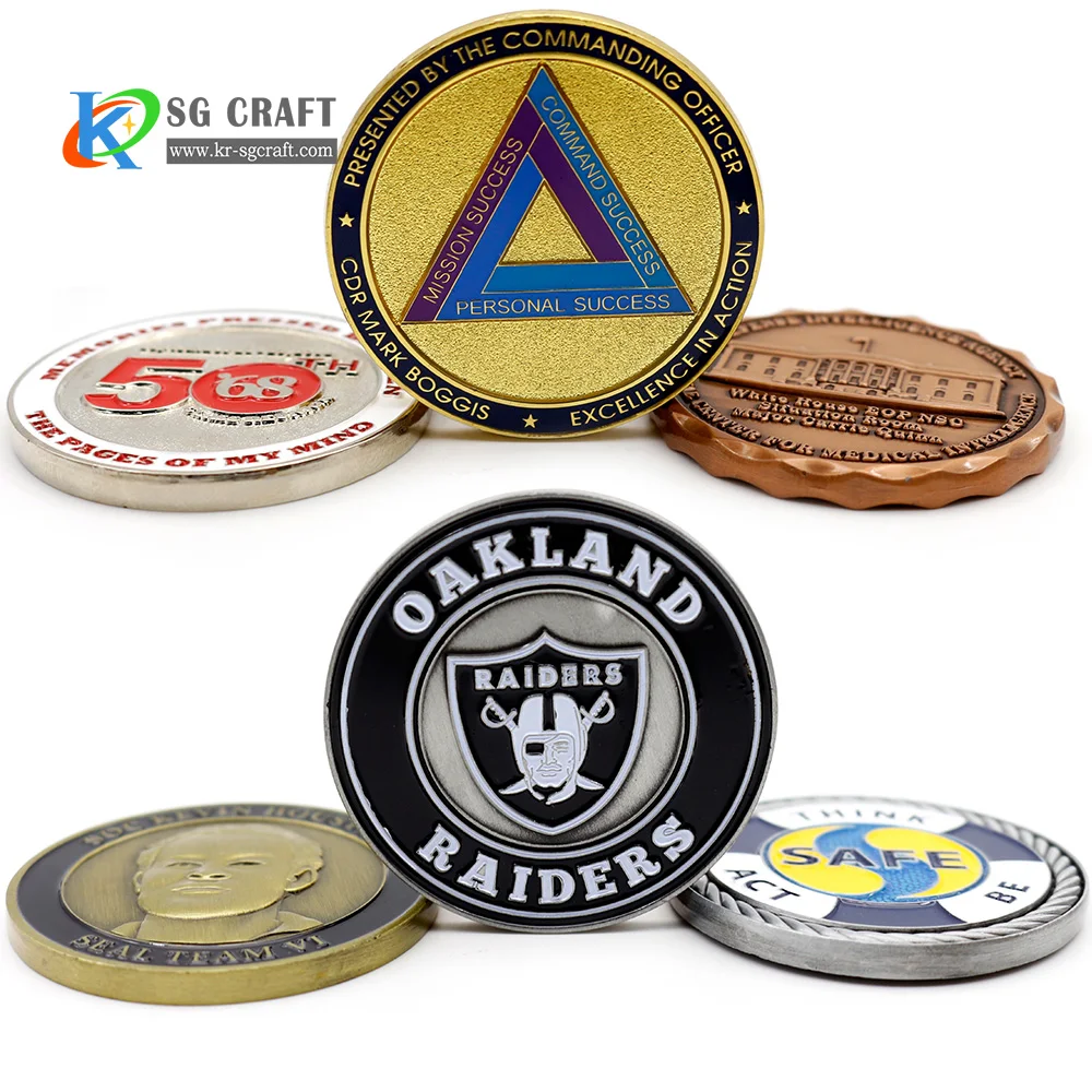 Factory Firefighter Custom 3D Coin Gold Silver Bronze Metal Paint Imitation Enamel Metal Challenge Coin