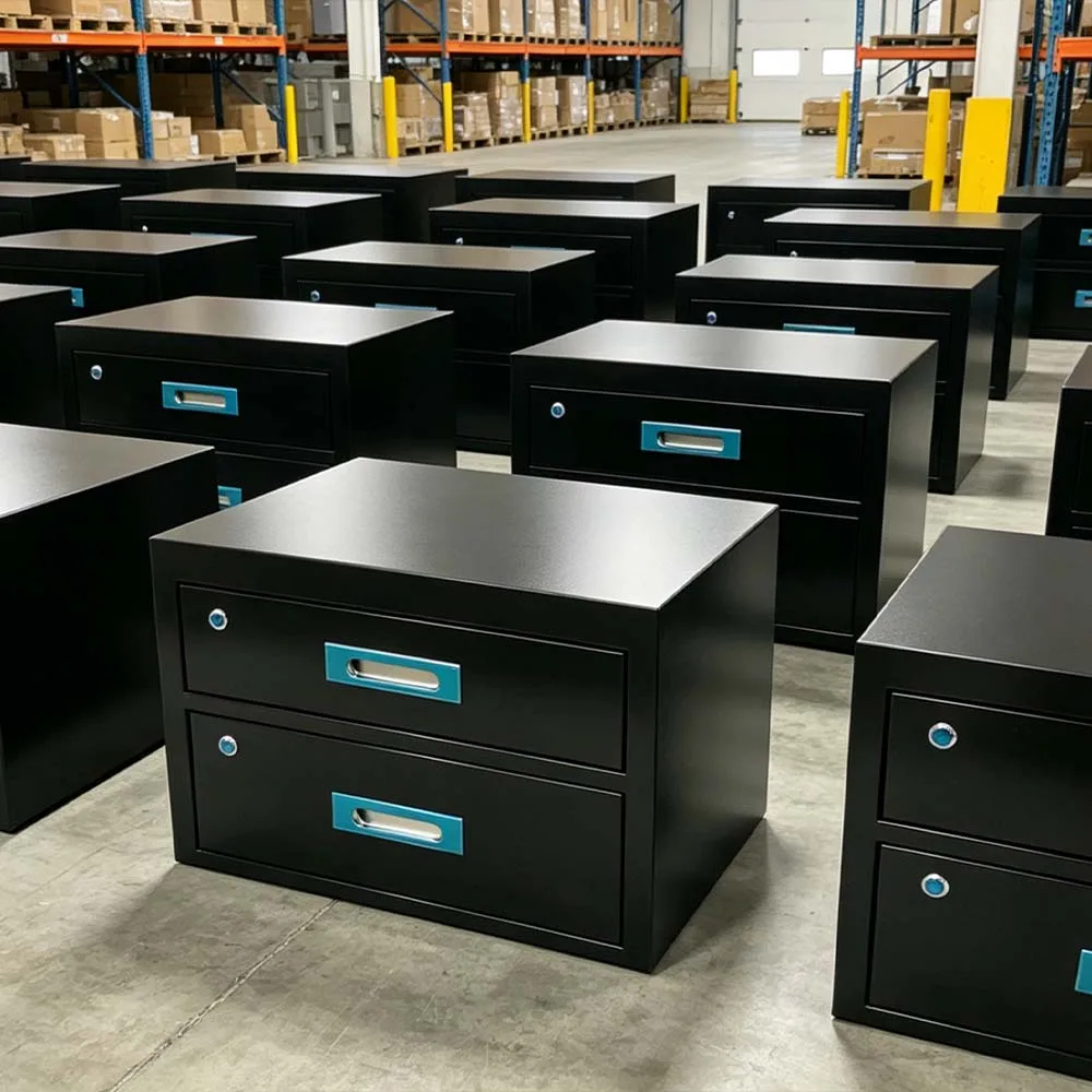 OEM ODM Custom Steel Aluminum Laser Cutting Welding Bending Punching Sheet Metal Enclosure Frame Cabinet Fabrication for Drawer