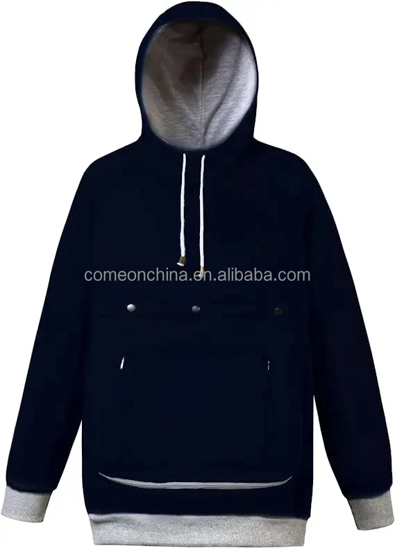 Women High Quality Pet Pouch Hoodie With Kangaroo Pocket Cat Carrier