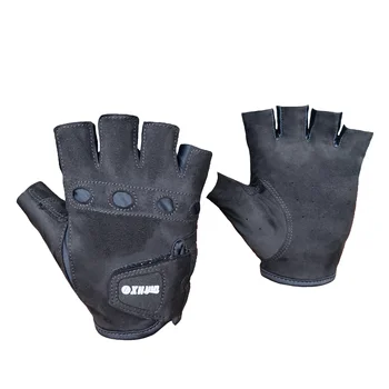 Custom ultrathin soft breathable wear-resistant summer half finger cycling sports gloves