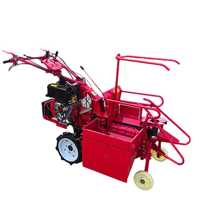 Walk-behind corn harvester  Diesel corn harvester  Small corn harvester