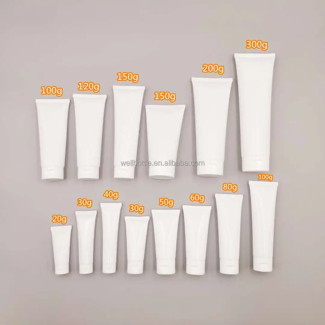 100ml Empty Collapsible Aluminum Cosmetic Tube Hand Cream Packaging