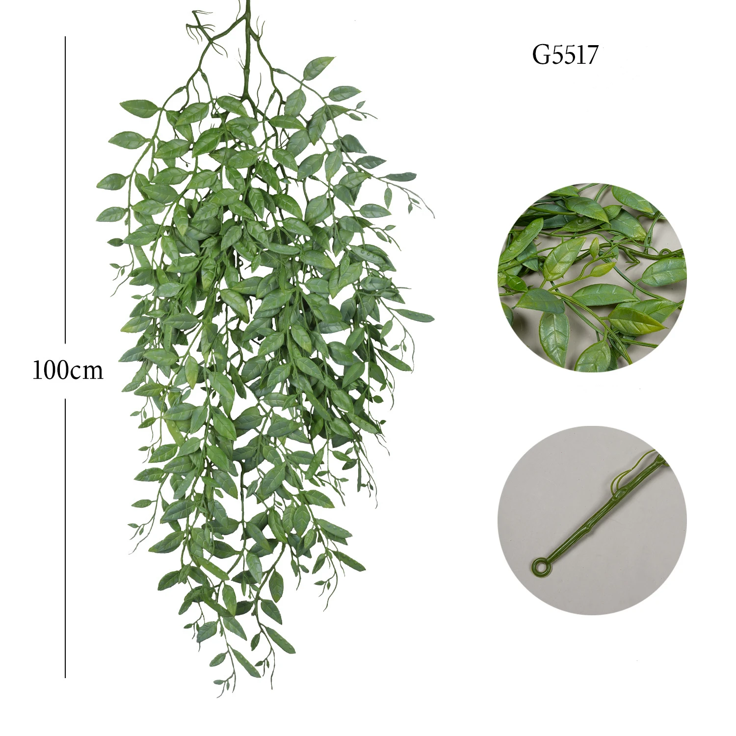 Artificial Hanging Plants Fake Hanging Plant,Fake Ivy Vine For Wall