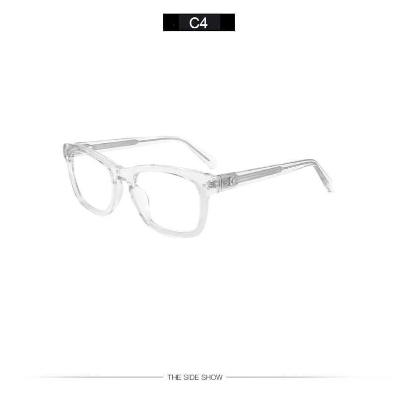 Eyeglasses Frames Classic Black Square Acetate Men Glass Frames Buy