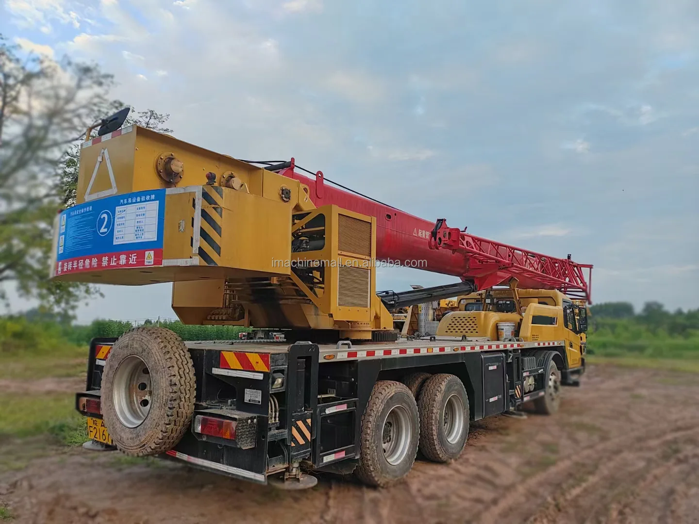 STC250C4 Used Mobile Crane 25 Ton 43.5m Lifting Machine With WEICHAI Engine