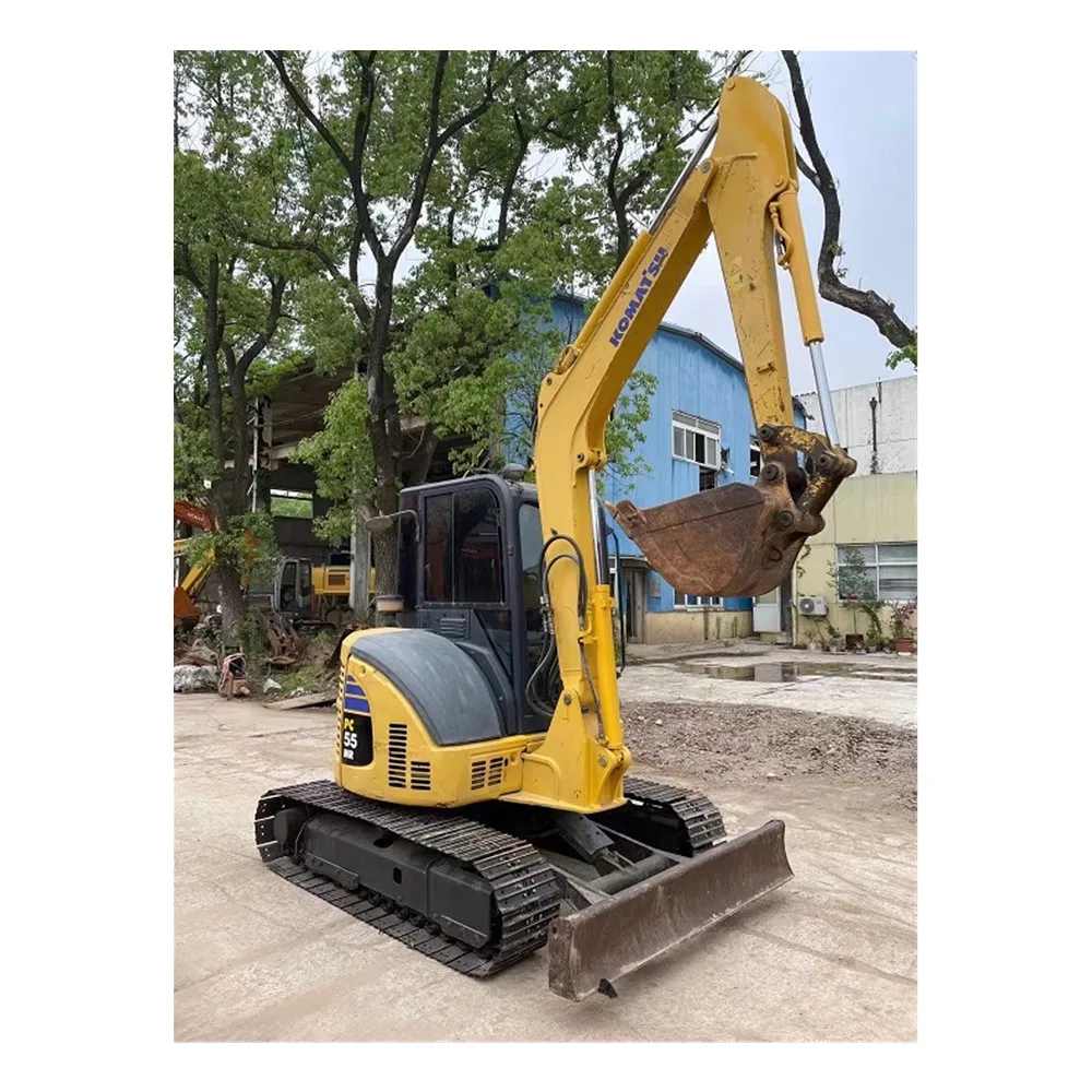 5 Ton Used Excavators Japan Used komatsu Pc55 Excavator