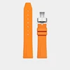 orange+silver buckle