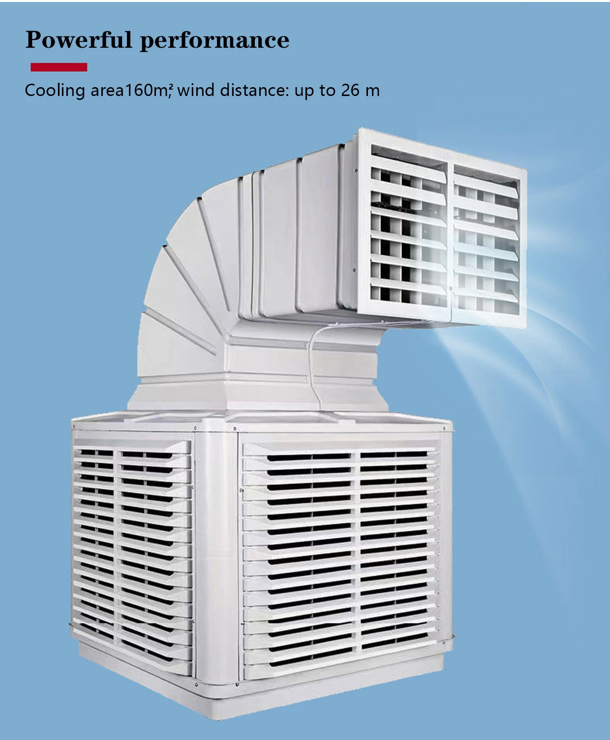 Evaporative Air Cooler, Electric, 18000m3 - detail 8