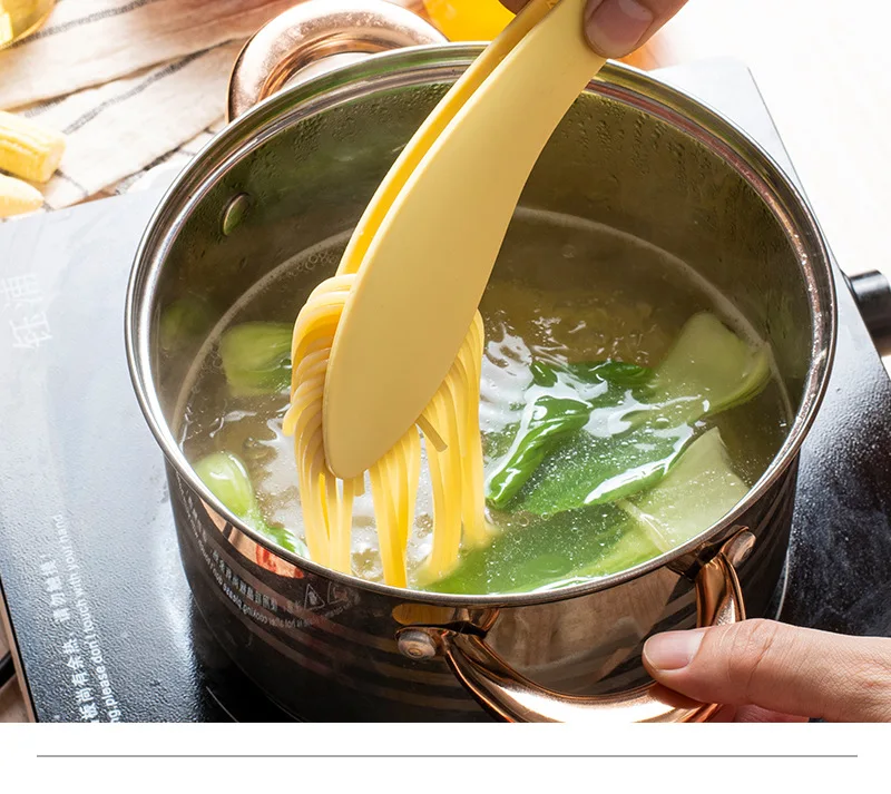 Silicone Toast Tongs Salad Tongs for Cooking Salad BBQ Toast Grilling Locking Frying Baking Steak manufacture