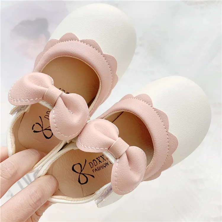 2021 Kids High Quality Children's beach Soft bottom bowknot shoes  MSgx-13