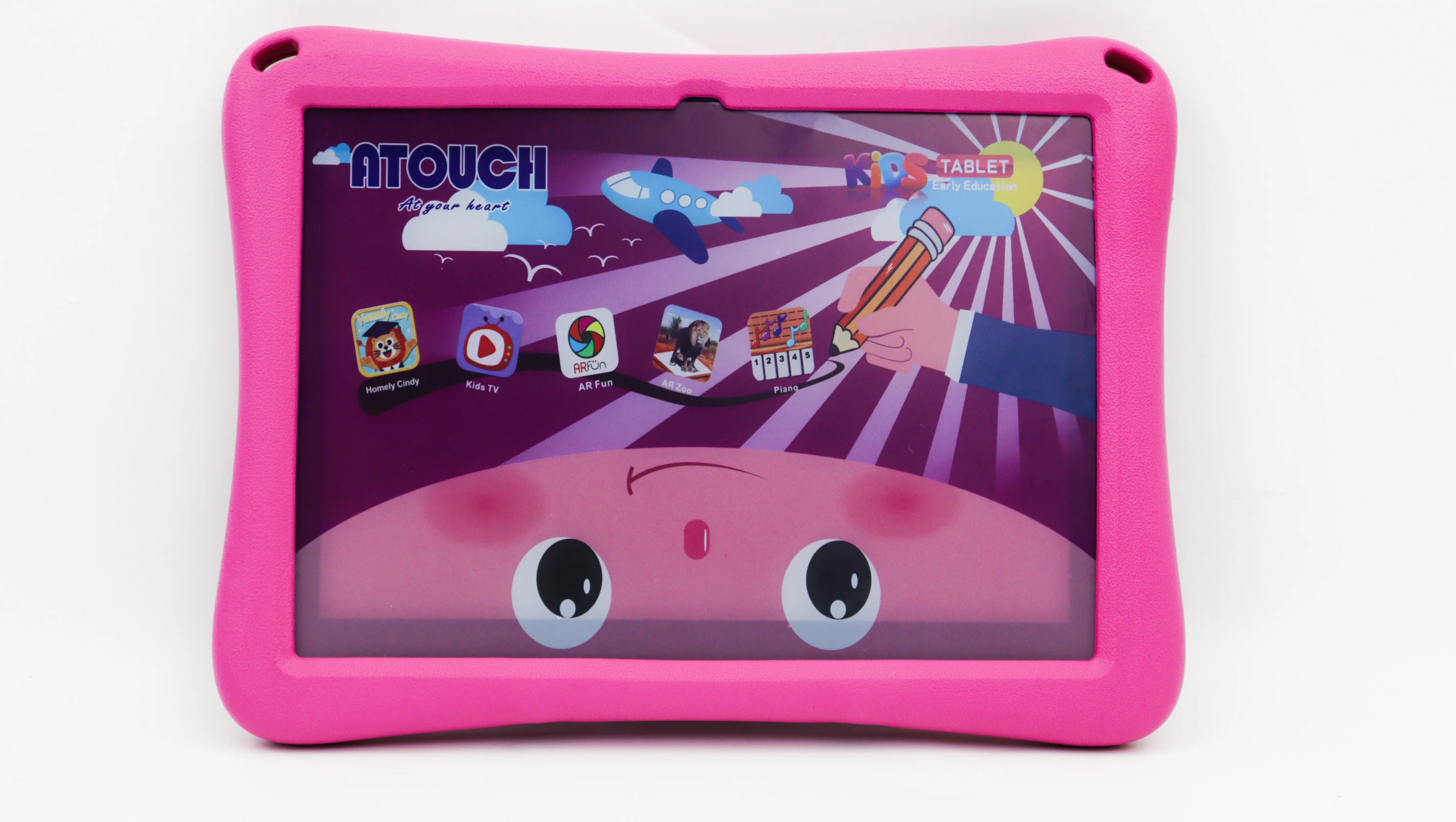 Factory Price ATOUCH KT37 Tablet 10. 1 Inch IPS Screen  Android 13 Kids Education Learning Tablet PC for Kids