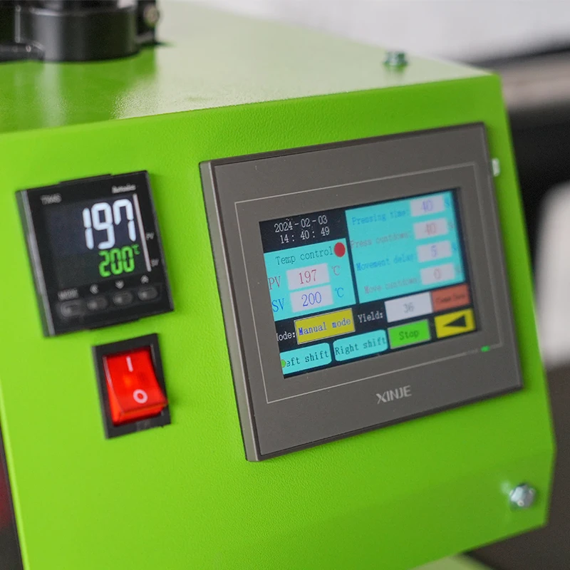 Electric Automatic Heat Press Double Station Auto Heat Press Machine 16x20 Inch Auto Open - Image 2