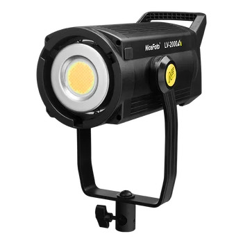 NiceFoto LV-2000A Professional Foto Video Continuous Cinema Cob LED Film Photography Studio Light for Video Camera Shooting detail image