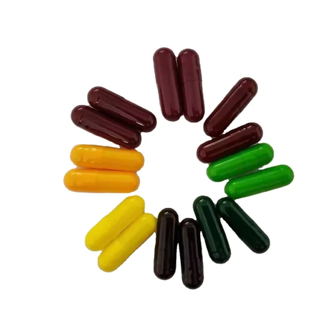 Professional manufacturer  size 1 customized color empty (hollow ) hard gelatin capsule capsules shell