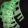 61 key luminous black text