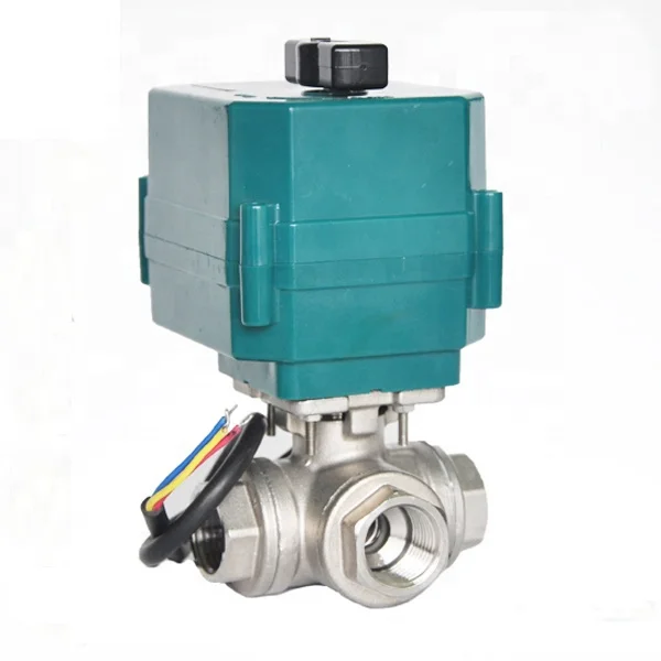 Darhor Low Cost CPVC UPVC Ozone Sterilizer Motorized Ball Valve for Chemical